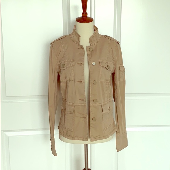 Tory Burch Jackets & Coats Tory Burch Khaki Cargo Military Style